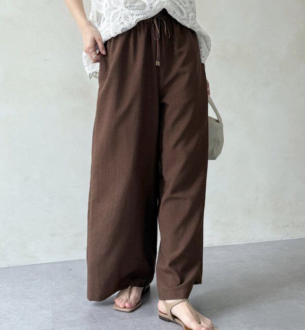  「【WEB限定】タンブラーブッチャーイージーパンツ」|チノ|