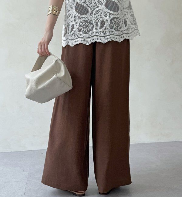  「【WEB限定】タンブラーブッチャーイージーパンツ」|チノ|