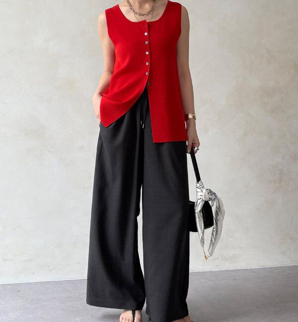  「【WEB限定】タンブラーブッチャーイージーパンツ」|チノ|