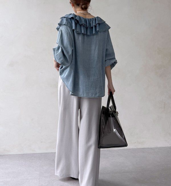  「【WEB限定】タンブラーブッチャーイージーパンツ」|チノ|