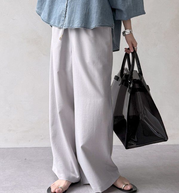  「【WEB限定】タンブラーブッチャーイージーパンツ」|チノ|