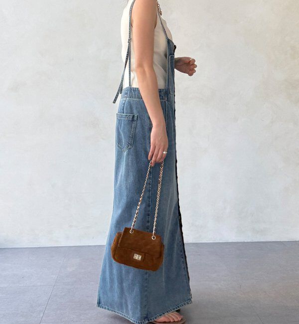  「【WEB限定】テレコカップ付スクエアタンク」|Tシャツ・カットソー|