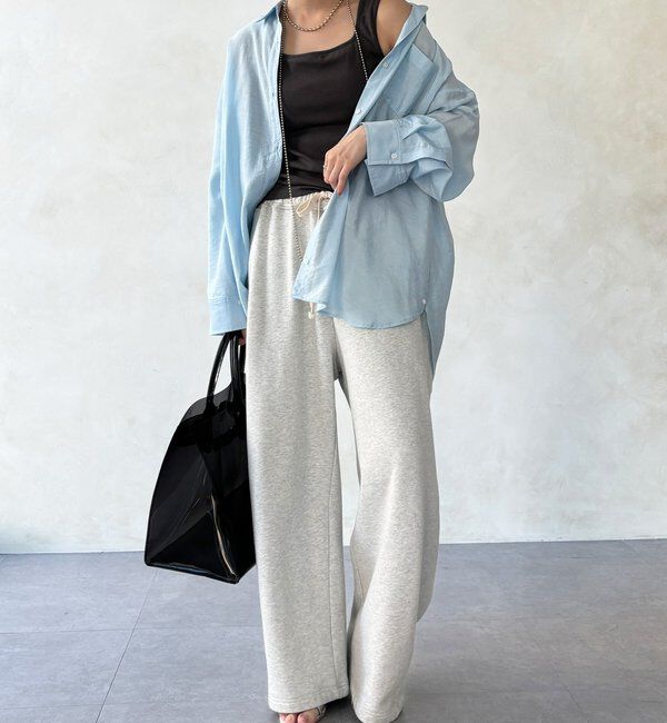  「【WEB限定】テレコカップ付スクエアタンク」|Tシャツ・カットソー|