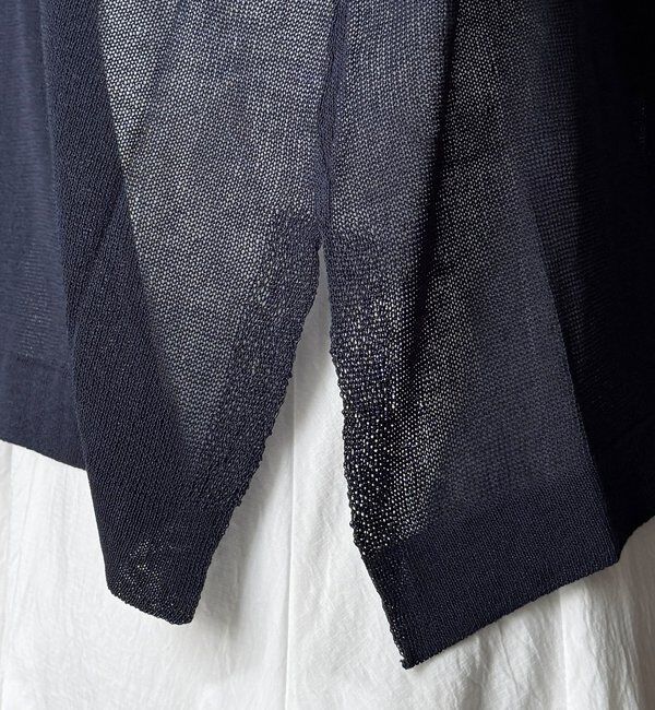  「【WEB限定】プリントシアーニットプルオーバー」|Tシャツ・カットソー|