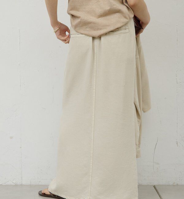  「【セットアップ対応】リヨセルスリットスカート」|スカート|