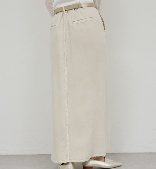  「【セットアップ対応】リヨセルスリットスカート」|スカート|