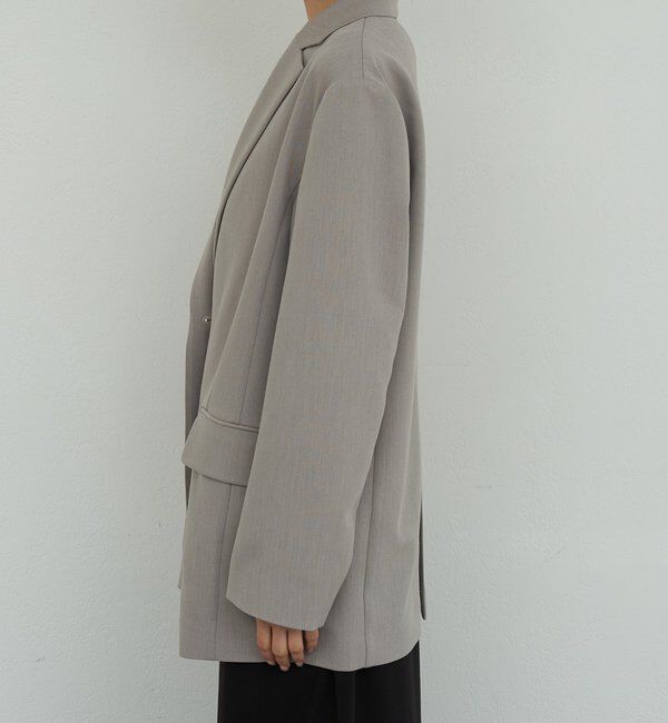  「【手洗い可】スリットスリーブジャケット」|テーラードジャケット|