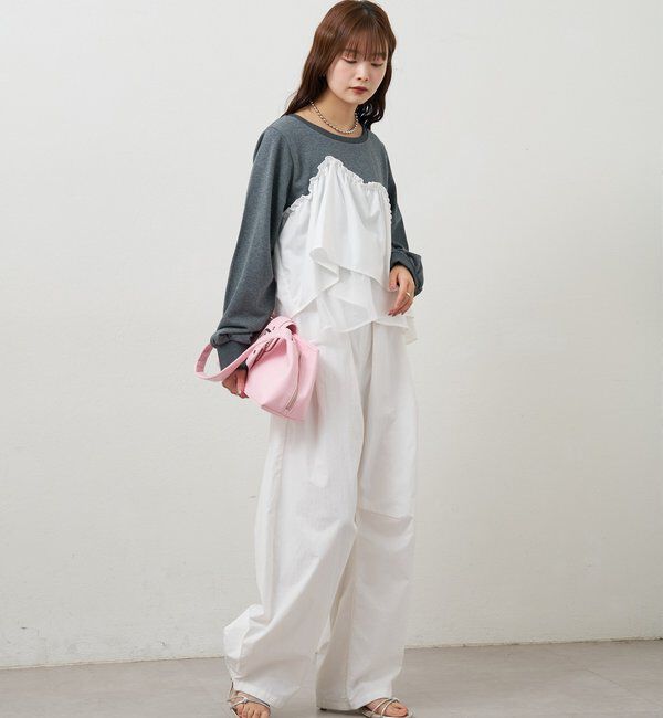  「ビスチェドッキングスウェット」|パーカー|