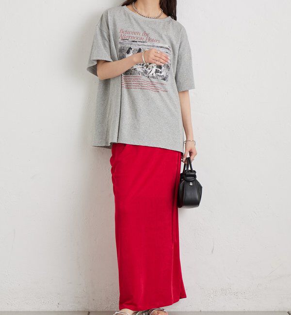  「マルチベルト付きカラーネットスカート」|スカート|