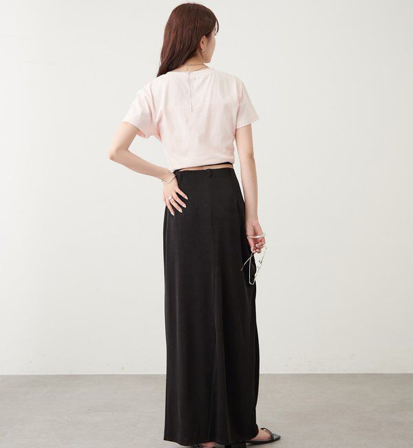  「マルチベルト付きカラーネットスカート」|スカート|