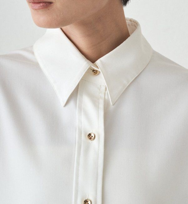  「サテンBIGシャツ」|シャツ・ブラウス|