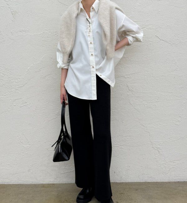  「サテンBIGシャツ」|シャツ・ブラウス|
