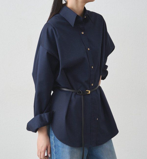  「サテンBIGシャツ」|シャツ・ブラウス|