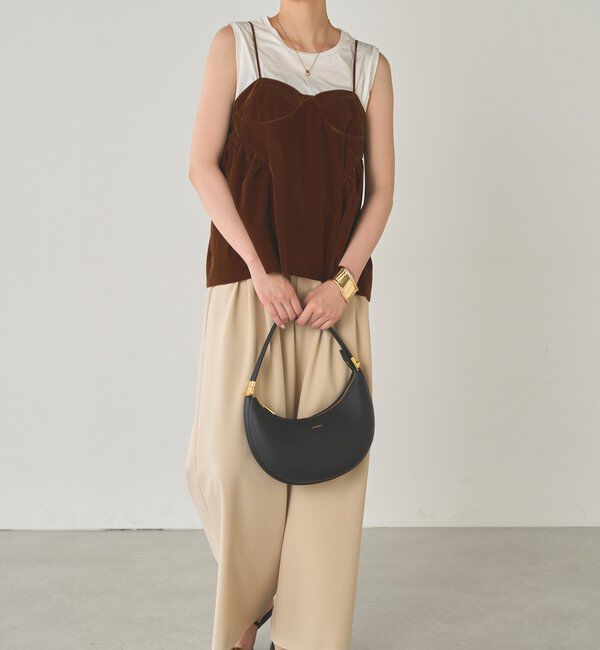  「ベルベットキャミブラウス」|シャツ・ブラウス|