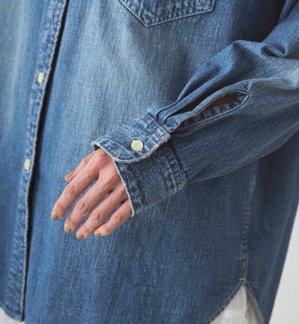  「【JAPAN MADE】BASICデニムシャツ」|シャツ・ブラウス|