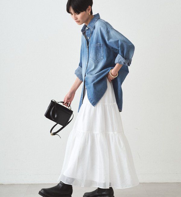  「【JAPAN MADE】BASICデニムシャツ」|シャツ・ブラウス|