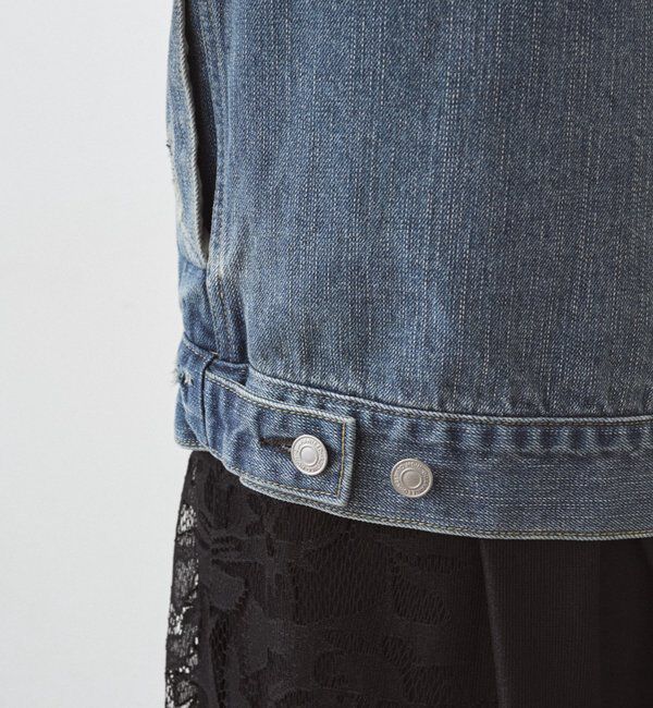  「ヴィンテージライクデニムジャケット」|ベスト・ジレ|