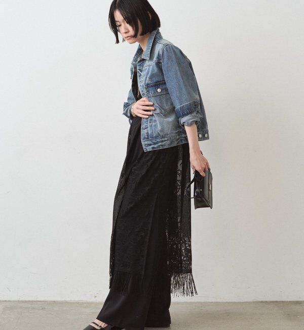  「ヴィンテージライクデニムジャケット」|ベスト・ジレ|