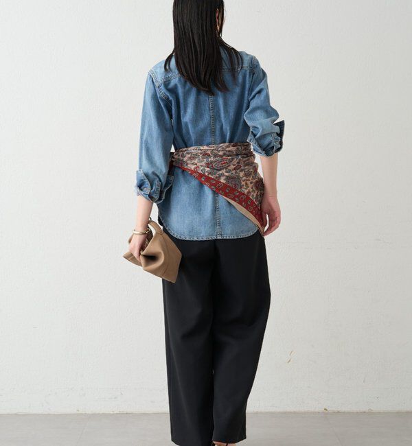  「【GALENA/ガレナ】リバーシブルペイズリースカーフ」|バンダナ・スカーフ|