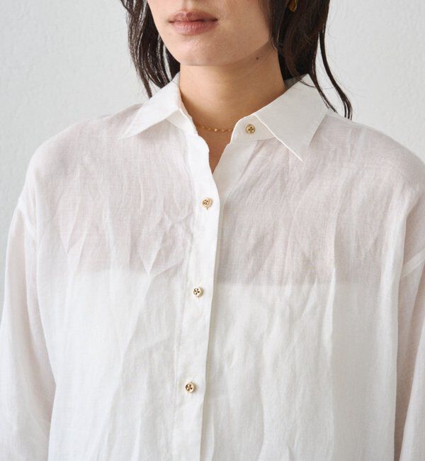  「リネンバックタイシャツ」|シャツ・ブラウス|