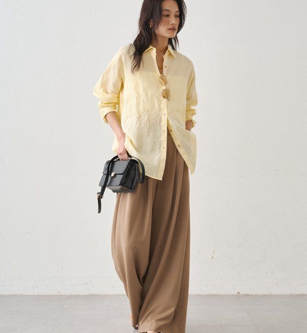  「リネンバックタイシャツ」|シャツ・ブラウス|