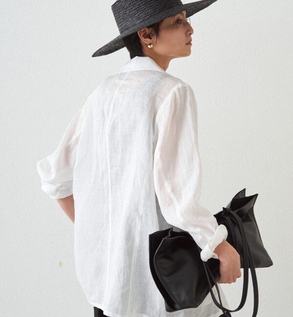  「リネン100ジャケット」|ベスト・ジレ|