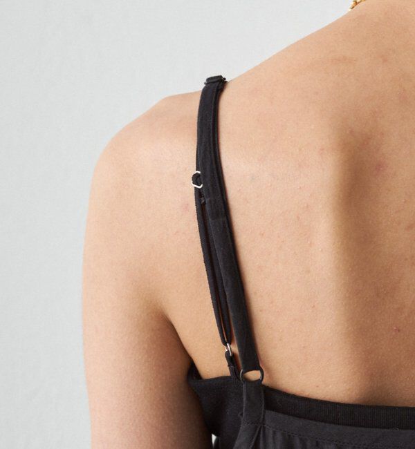  「【INDIA】刺繍ティアードキャミワンピース」|ワンピース|