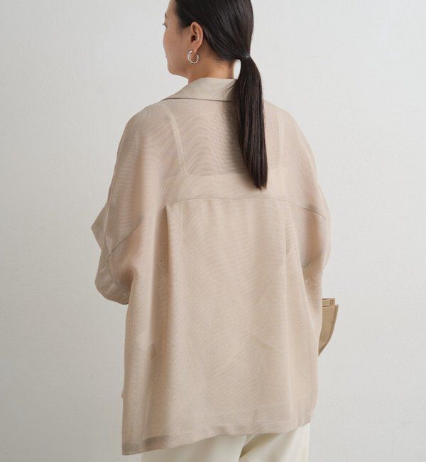  「半袖メッシュジャケット」|テーラードジャケット|