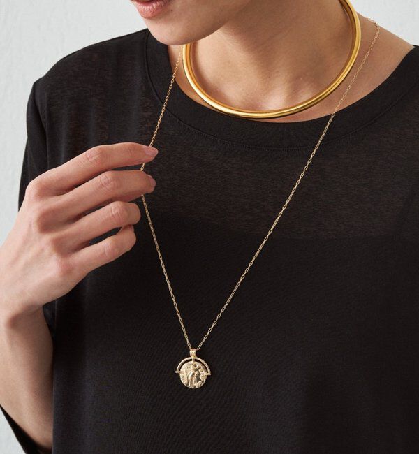  「【GALENA/ガレナ】変形コインネックレス」|ネックレス|