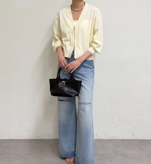  「 ZIPニットカーデ」|ニット・セーター|