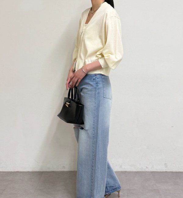  「 ZIPニットカーデ」|ニット・セーター|