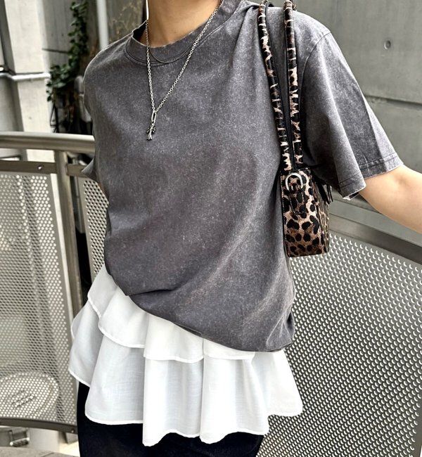  「【3サイズ展開】KOOKY'NケミカルウォッシュTEE」|Tシャツ・カットソー|