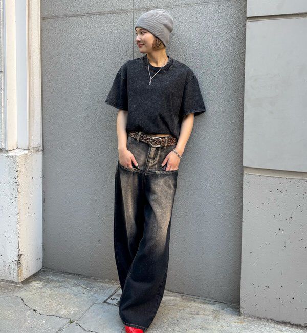  「【3サイズ展開】KOOKY'NケミカルウォッシュTEE」|Tシャツ・カットソー|