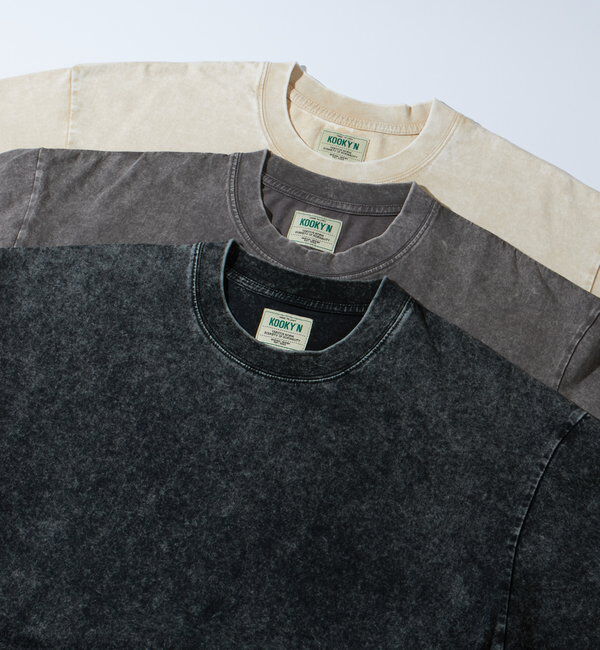  「【3サイズ展開】KOOKY'NケミカルウォッシュTEE」|Tシャツ・カットソー|