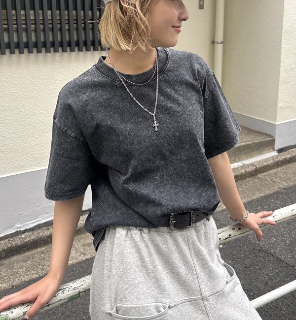  「【3サイズ展開】KOOKY'NケミカルウォッシュTEE」|Tシャツ・カットソー|