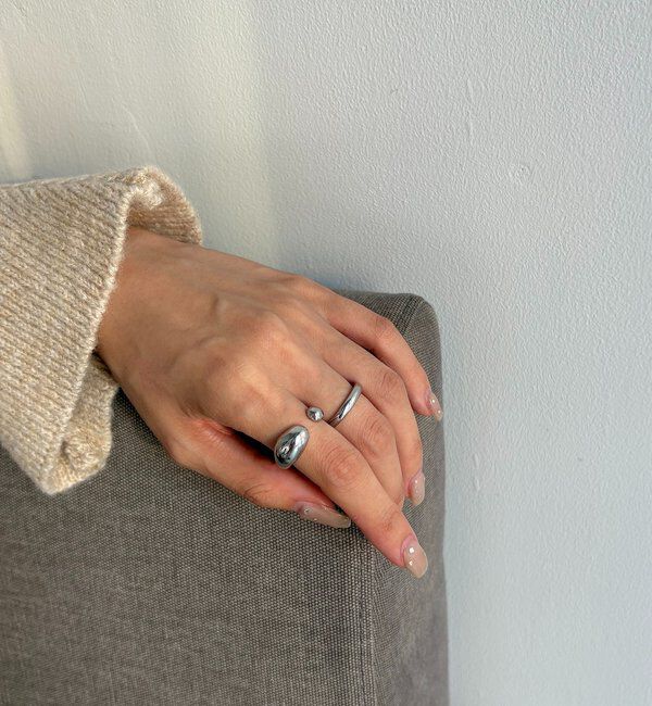  「〈GOLDY/ゴールディ〉2SETぷっくりリング」|リング|