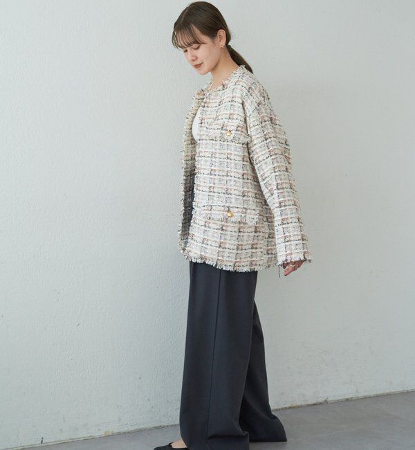  「【インフルエンサー＠akane_nagataコラボ】ツイードジャケット」|その他|