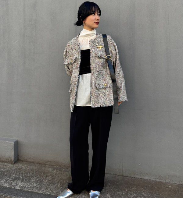  「【インフルエンサー＠akane_nagataコラボ】ツイードジャケット」|その他|