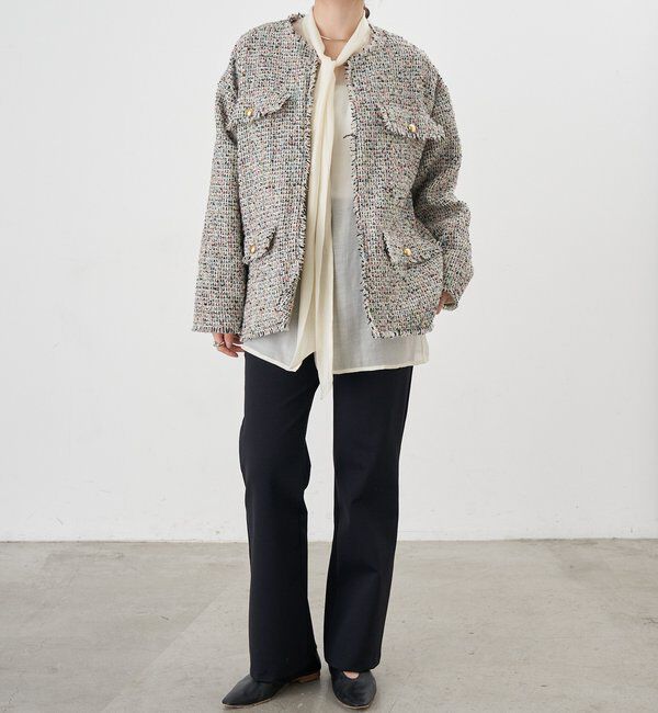  「【インフルエンサー＠akane_nagataコラボ】ツイードジャケット」|その他|