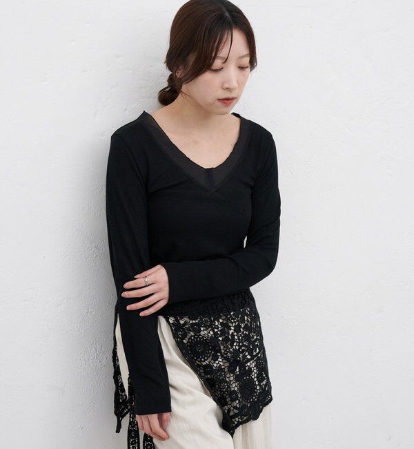  「シアードッキングロンTEE」|Tシャツ・カットソー|