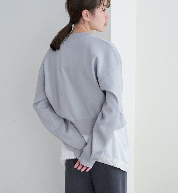  「ソフトニットカーディガン」|カーディガン|