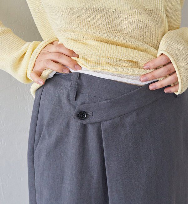  「ウエストデザインスカート」|スカート|