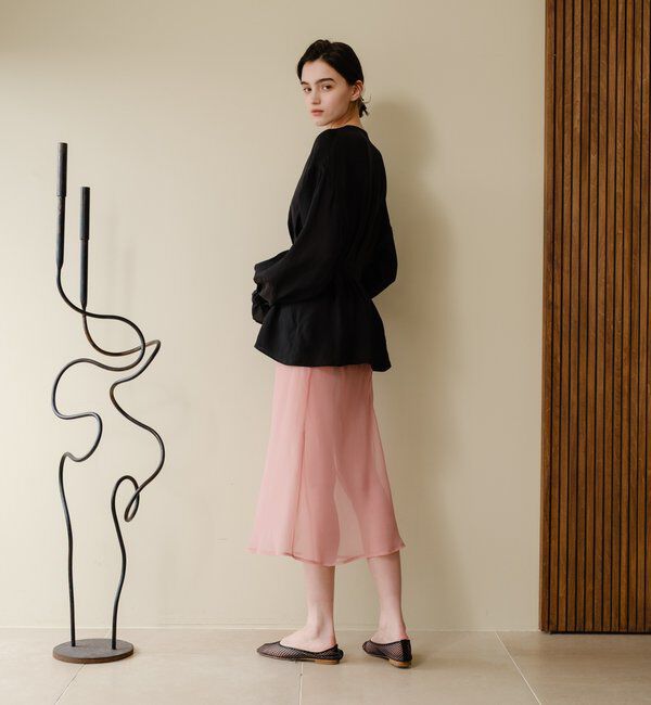  「オーガンジーキャミワンピース」|ワンピース|