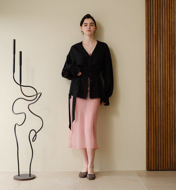  「オーガンジーキャミワンピース」|ワンピース|