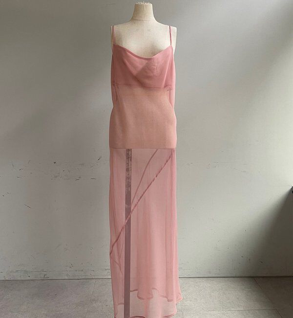  「オーガンジーキャミワンピース」|ワンピース|