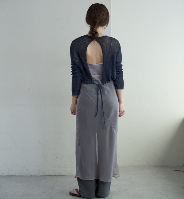  「オーガンジーキャミワンピース」|ワンピース|