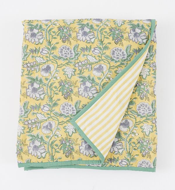 collex「【26SS新色】フラワープリントキルトケット 140&times;200」|その他|