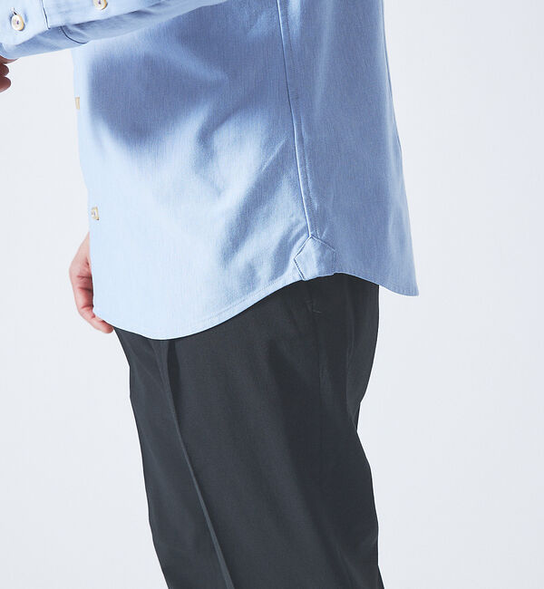 ABAHOUSE「【FLEX SHIRTS】36ゲージ コットン モクロディ シャツ」|シャツ・ブラウス|