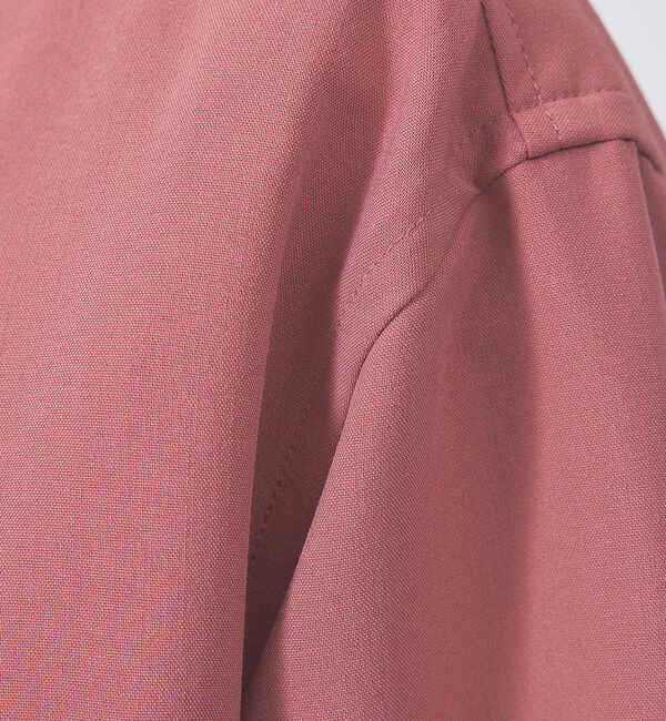 ABAHOUSE「【定番】ストレッチ ノーカラー Vネック シャツ」|シャツ・ブラウス|