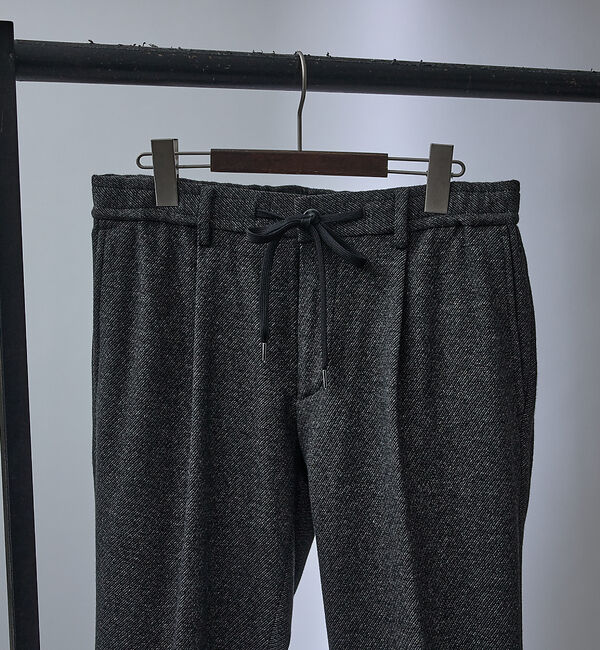 ABAHOUSE「【セットアップ対応/FLEX PANTS】ムリネ ジャージ ツイル スラックス」|スラックス|